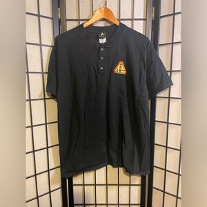 RARE Vintage 90s Star Fleet Academy STAR TREK Next Generation Polo Shirt Size L
